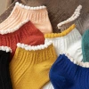 Factory direct sales of Isbey Snow socks, low-top socks, cotton bubble mouth lace, Japanese-style cute pure cotton boat socks, women's short socks Specification image